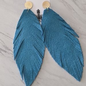 Suede Feathers